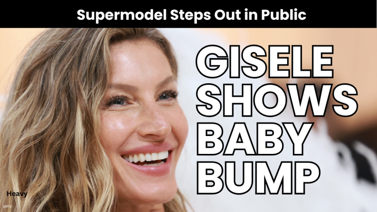 gisele baby bump