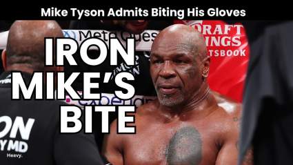 Mike Tyson Explains Why He Bit His Gloves During Netflix Fight