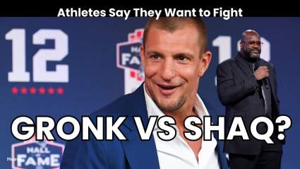 Rob Gronkowski Challenges Shaq to Boxing Match at Tyson-Paul Fight