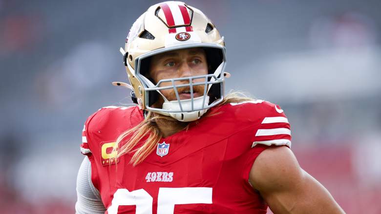 San Francisco 49ers' tight end George Kittle