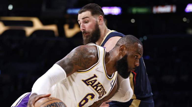 Jonas Valanciunas, LeBron James, Lakers