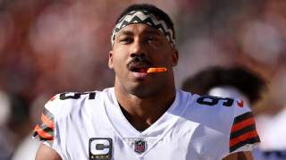 Browns Predicted to Trade Myles Garrett to Land Star QB After Outburst