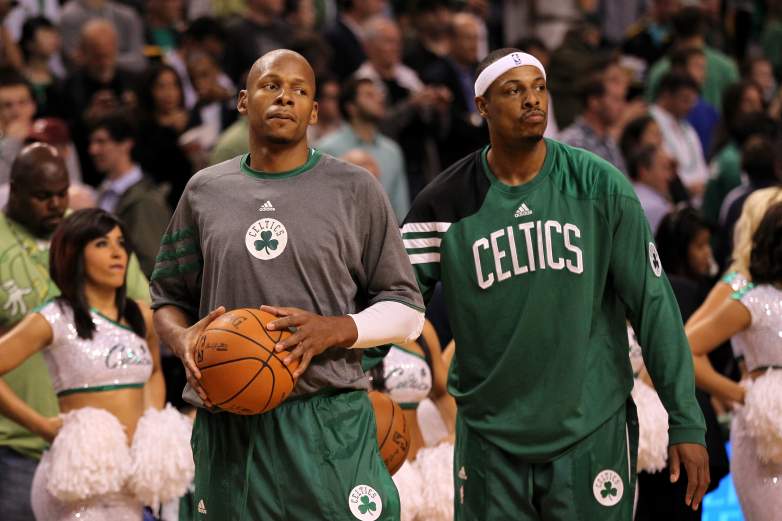 Ray Allen Paul Pierce