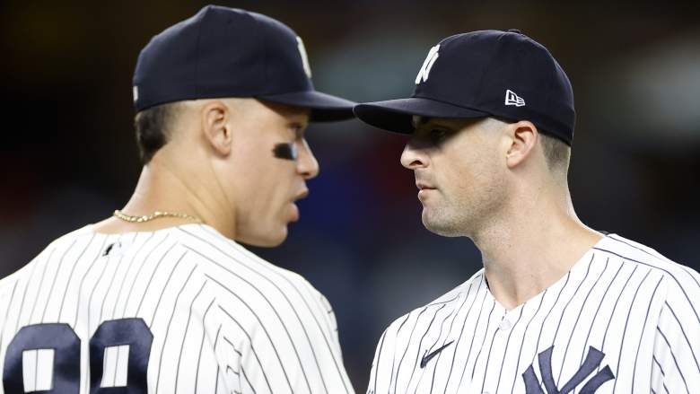 Yankees ex-closer Clay Holmes (right)