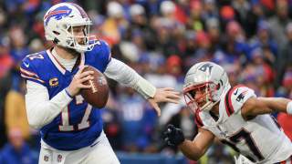 Josh Allen Makes Bold Prediction About Partriots QB Drake Maye