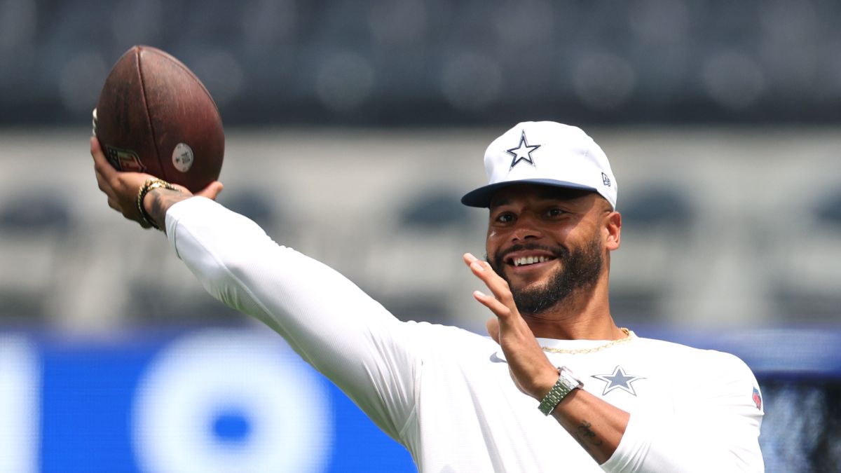 Cowboys QB Dak Prescott Challenges Simone Biles and More for Charity