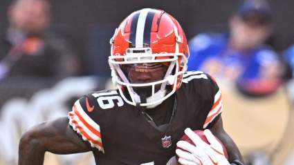 Browns Cut Ties With Receiver Ahead of Steelers Game