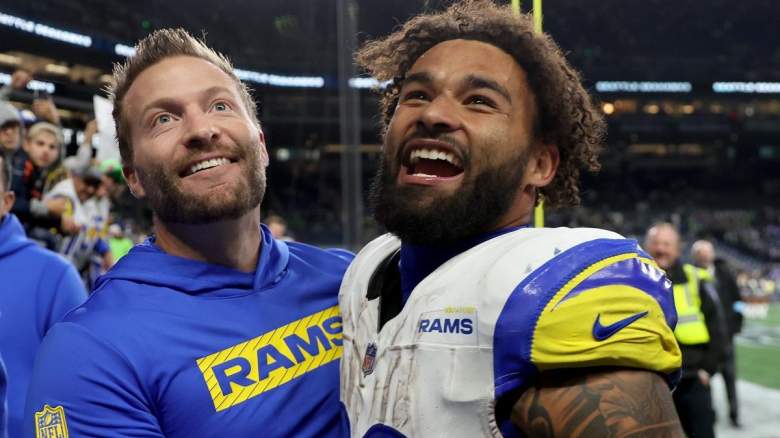 Sean McVay, Kyren Williams, Los Angeles Rams