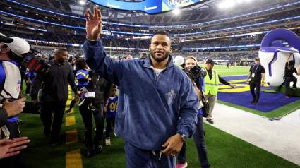 Rams Legend Aaron Donald is Trending Online After Frank Ragnow’s Lions Return