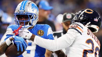 Bears CB Tyrique Stevenson Draws Heat for Antics Against Lions’ Jameson Williams