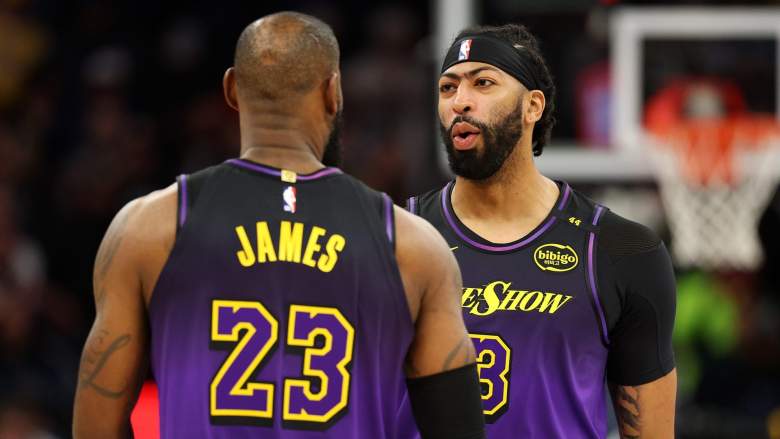 LeBron James, Anthony Davis, Lakers