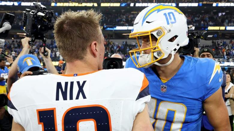 Bo Nix, Justin Herbert, Los Angeles Chargers