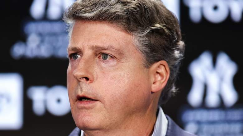 Hal Steinbrenner stares