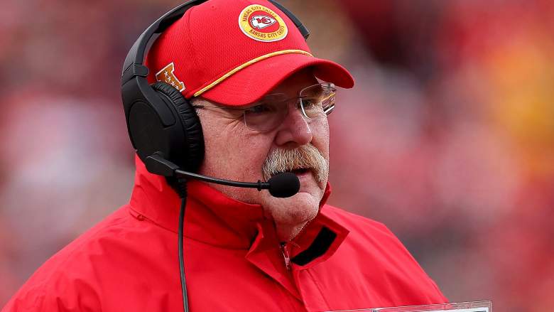 Chiefs head coach Andy Reid.