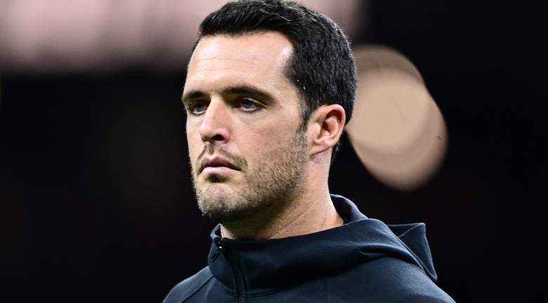 Saints quarterback Derek Carr.