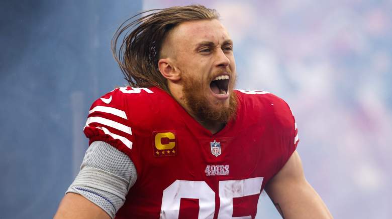 San Francisco 49ers' tight end George Kittle