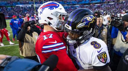 Lamar Jackson Sends Savage Message To Josh Allen Ahead Of Momentous Playoff Clash