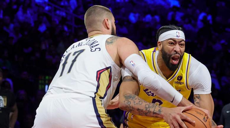 Anthony Davis, Jonas Valanciunas, Lakers