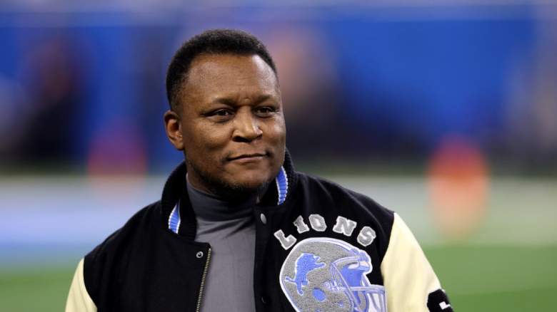 Detroit Lions and NFL star Barry Sanders