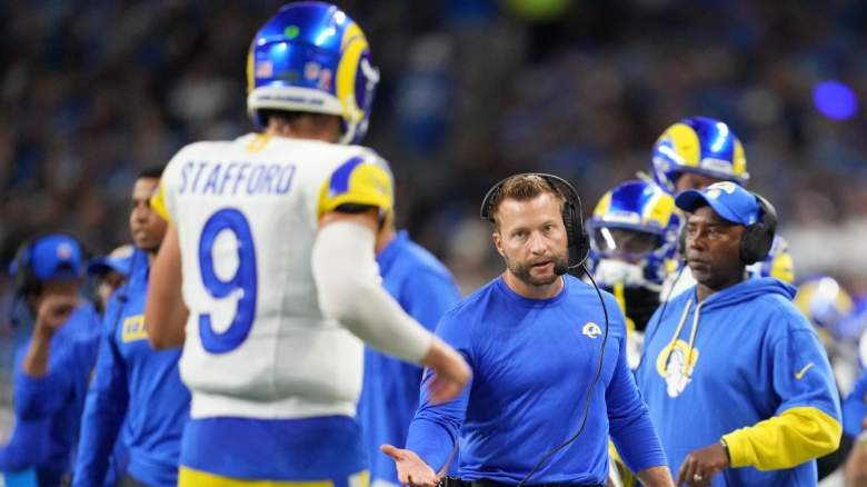 Matthew Stafford, Sean McVay, Los Angeles Rams