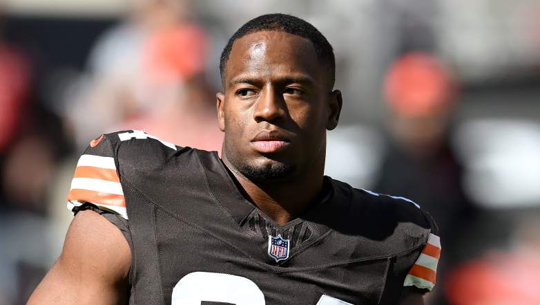 Nick Chubb's contract is up with the Cleveland Browns.