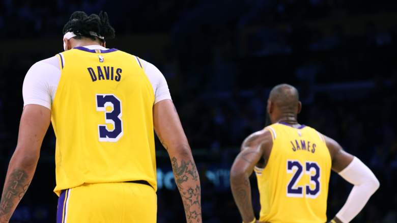 Anthony Davis, LeBron James, Lakers