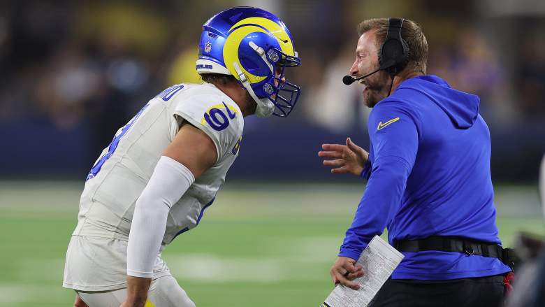 Matthew Stafford, Sean McVay, Los Angeles Rams