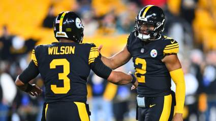 Mike Tomlin Addresses Justin Fields as Calls Mount for Russell Wilson Benching