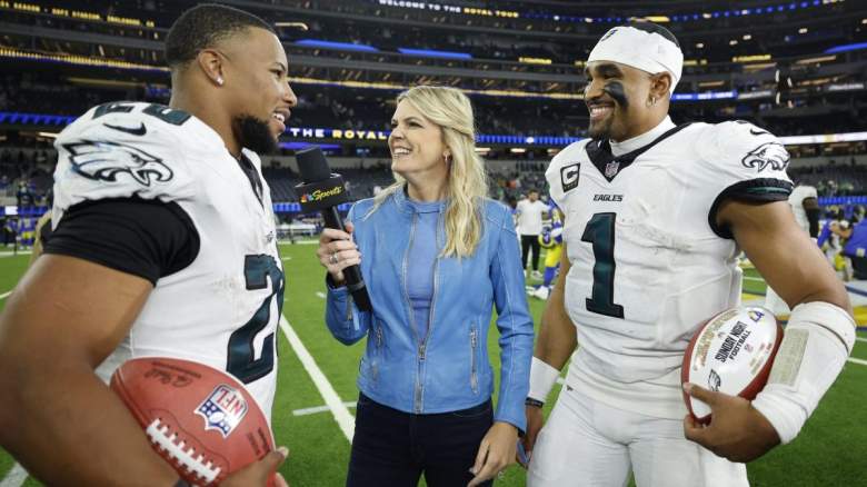 Saquon Barkley, Jalen Hurts, Los Angeles Rams