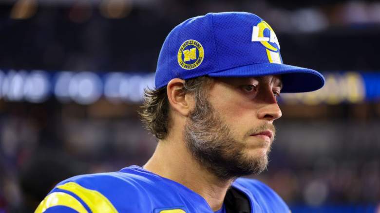 Former Detroit Lions and current Los Angeles Rams quarterback Matthew Stafford