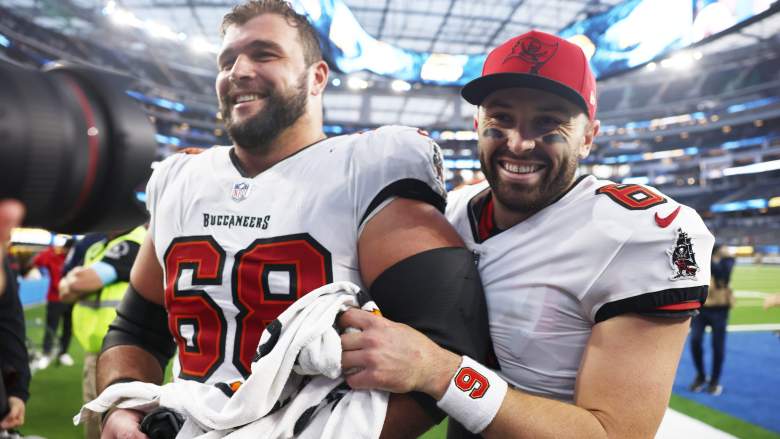 Ben Bredeson and Baker Mayfield