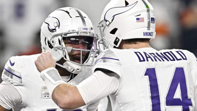 Justin Jefferson, Sam Darnold, Minnesota Vikings