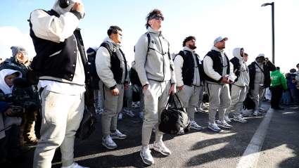 Wild Trade Prediction Has Raiders Land Massive 6-Foot-5 QB