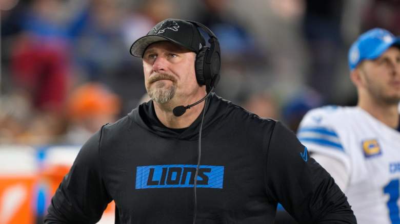 Detroit Lions head coach Dan Campbell