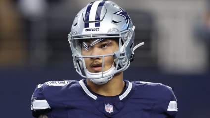 Jerry Jones Addresses Cowboys QB Controversy After Trey Lance Decision