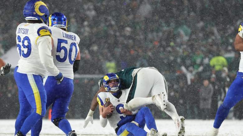 Matthew Stafford, Jalen Carter, Los Angeles Rams