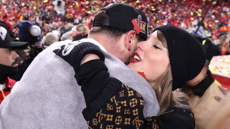 Kansas City Chiefs tight end Travis Kelce and Taylor Swift