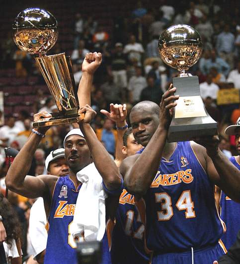 kobe bryant and shaquille o'neal