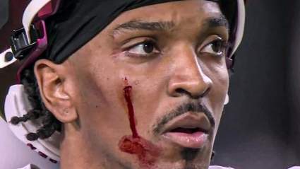 Bloody Moment for Commanders QB in NFC Wild Card