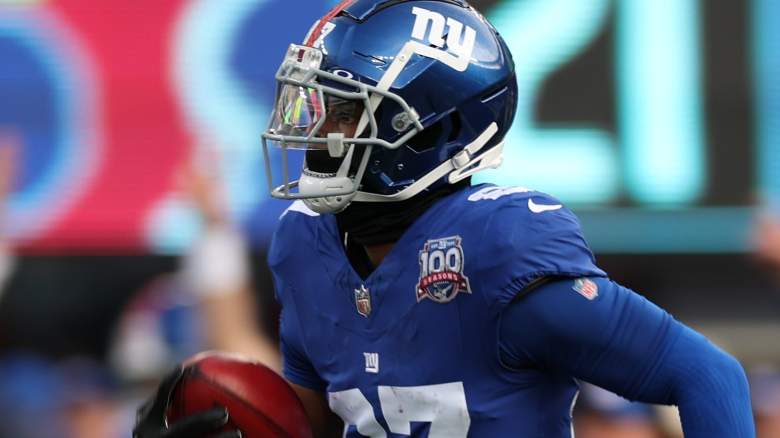 Giants returner Ihmir Smith-Marsette.