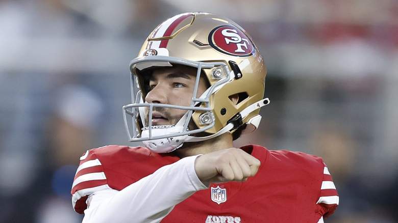 San Francisco 49ers' kicker Jake Moody