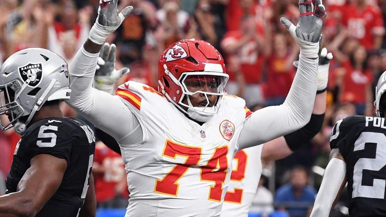 Chiefs right tackle Jawaan Taylor.