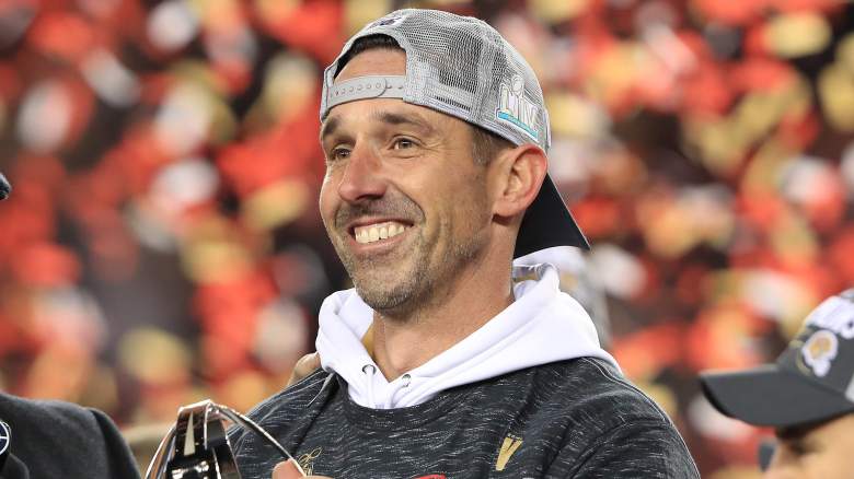 San Francisco 49ers' head coach Kyle Shanahan