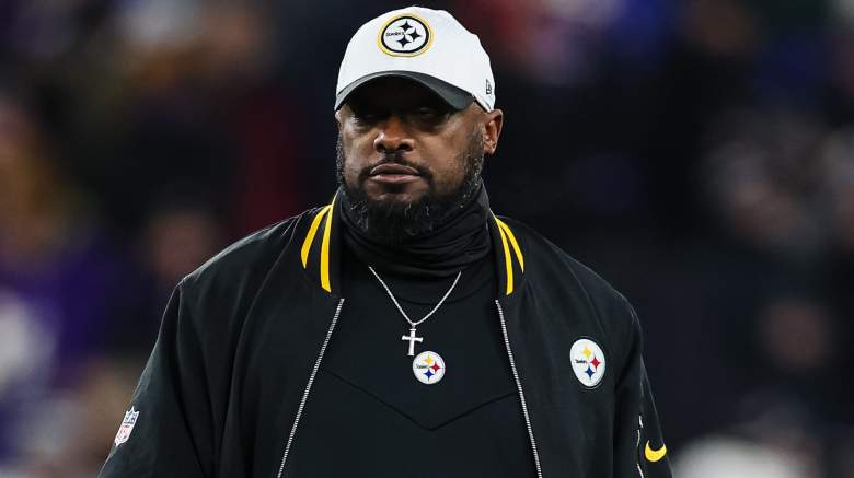 Steelers head coach Mike Tomlin.