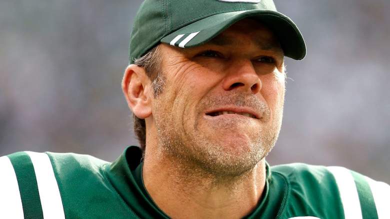 Mark Brunell in a New York Jets uniform