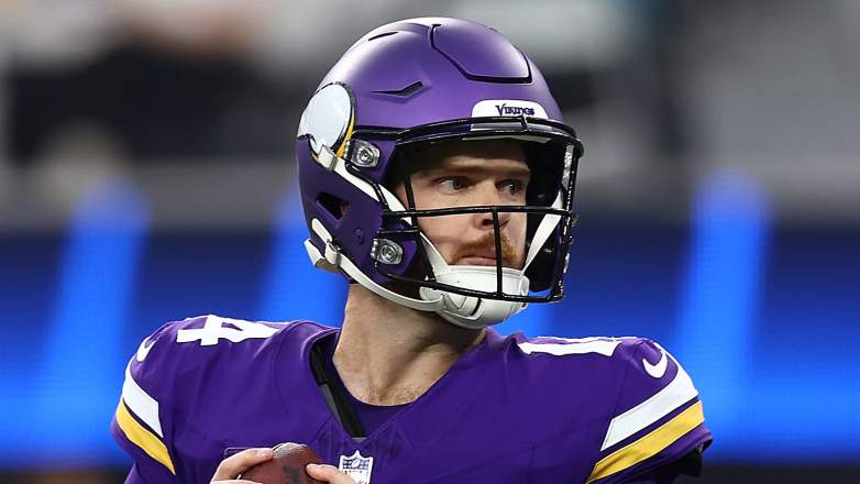 Minnesota Vikings' quarterback Sam Darnold, San Francisco 49ers