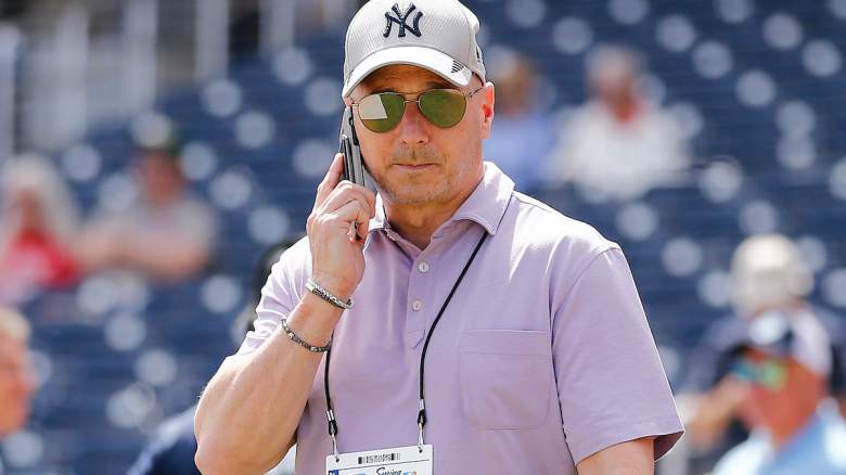 Brian Cashman on the phone