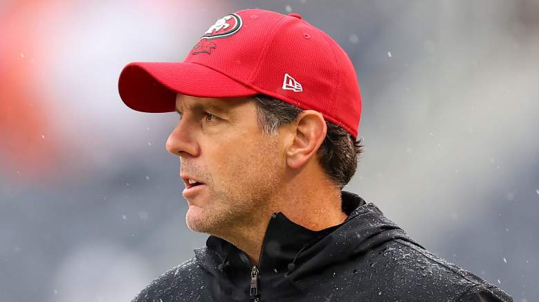 San Francisco 49ers quarterback coach Brian Griese, Klay Kubiak