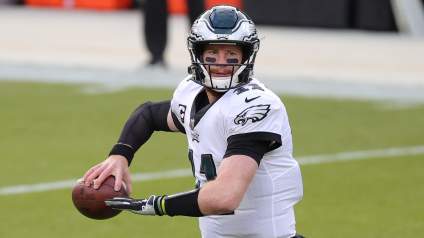 Former $128 Million Eagles QB Gives 2-Word Message on Super Bowl