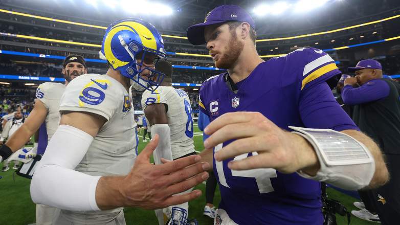 Matthew Stafford, Sam Darnold, Minnesota Vikings